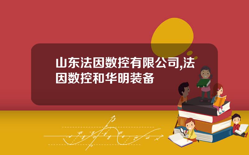 山东法因数控有限公司,法因数控和华明装备