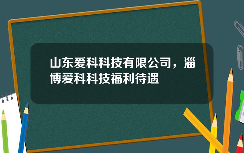 山东爱科科技有限公司，淄博爱科科技福利待遇